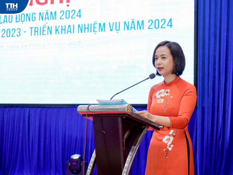 ThS Hồ Thị Trà My – Ủy viên BCH Đảng ủy, Phó Tổng giám đốc Công ty;