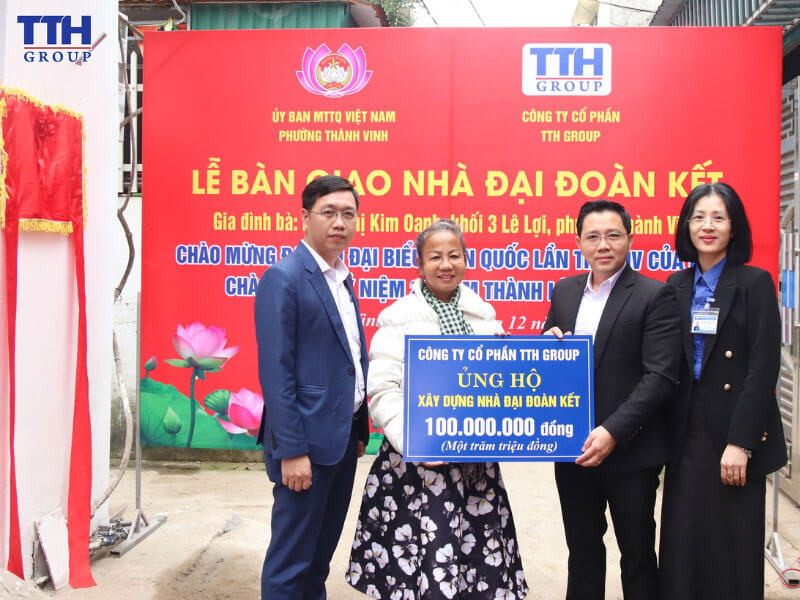 Chung tay mang đến mái ấm vững chắc cho gia đình khó khăn