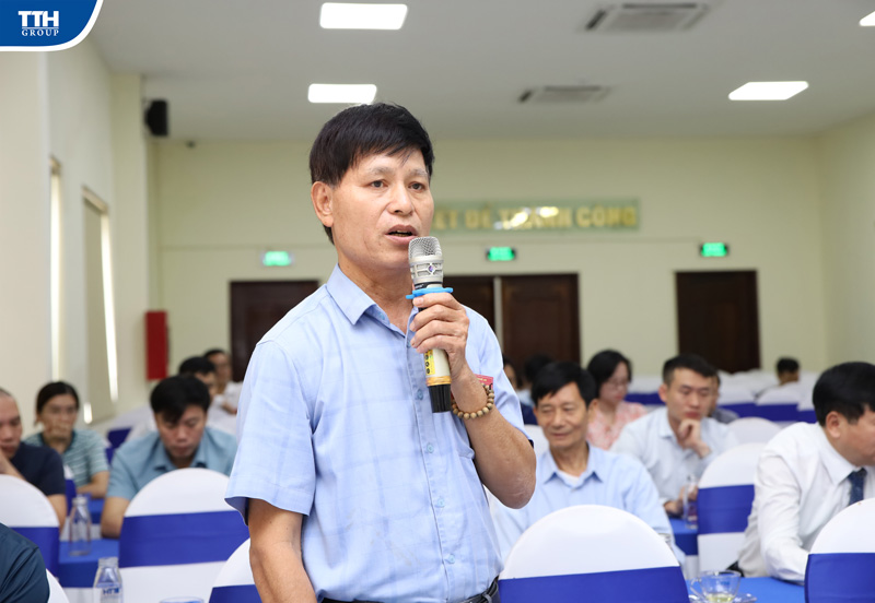 Hội viên tích cực thảo luận, đóng góp ý kiến về hoạt động của Hội tại Đại hội diễn ra vừa qua