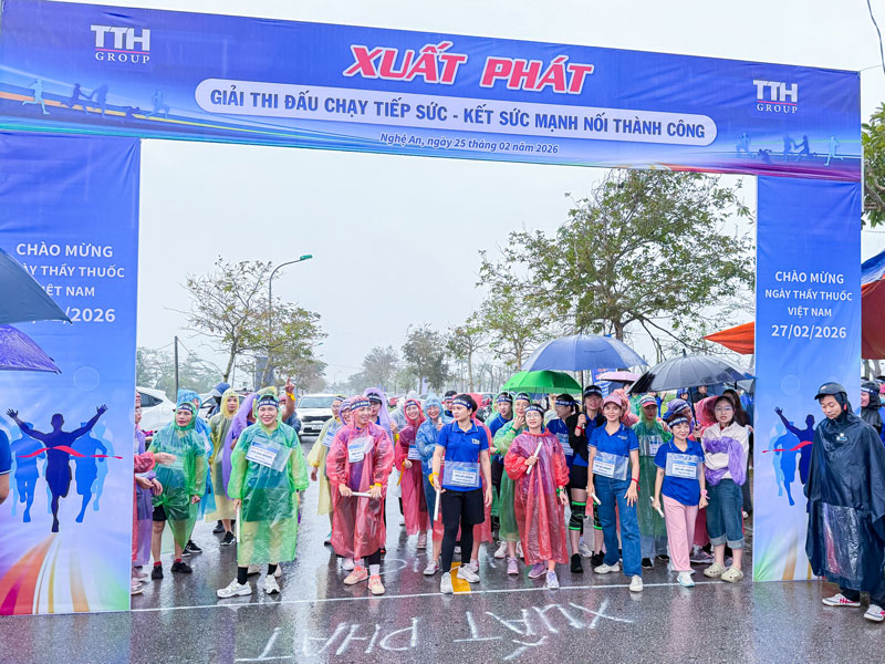 Giải chạy tiếp sức - Nét đẹp truyền thống đầy cảm hứng