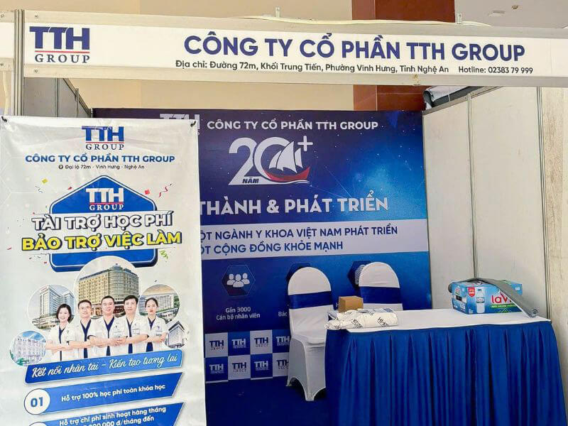 Gian hàng TTH Group – Điểm đến thu hút tại Ngày hội