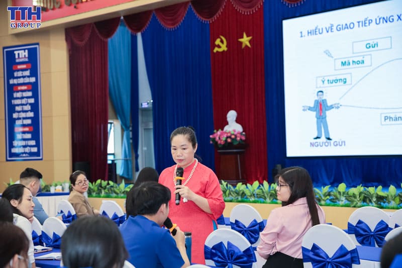 Khóa đào tạo lần này được Giảng viên Trần Thị Minh Hải