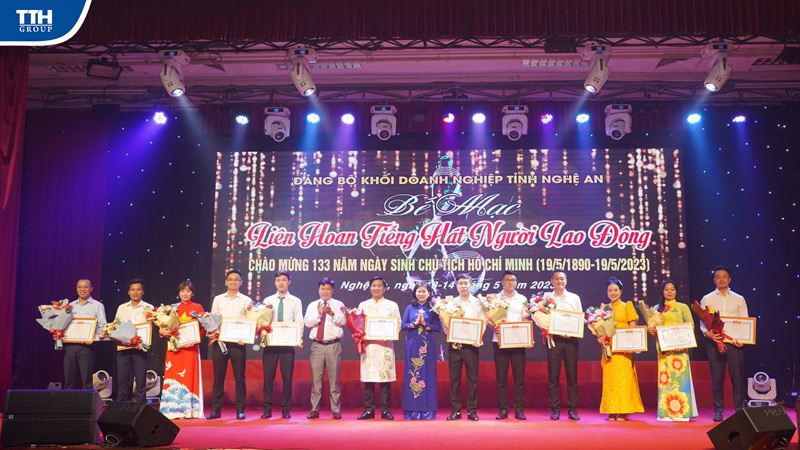 cán bộ nhân viên Công ty CP TTH Group đã hào hứng tham dự Liên hoan “Tiếng hát người lao động” năm 2023