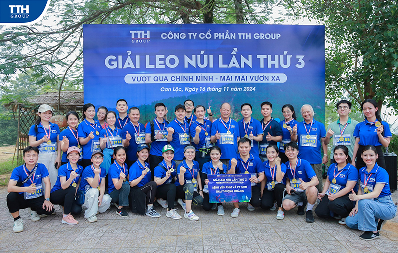 TTH GROUP TỔ CHỨC THÀNH CÔNG GIẢI LEO NÚI LẦN THỨ III