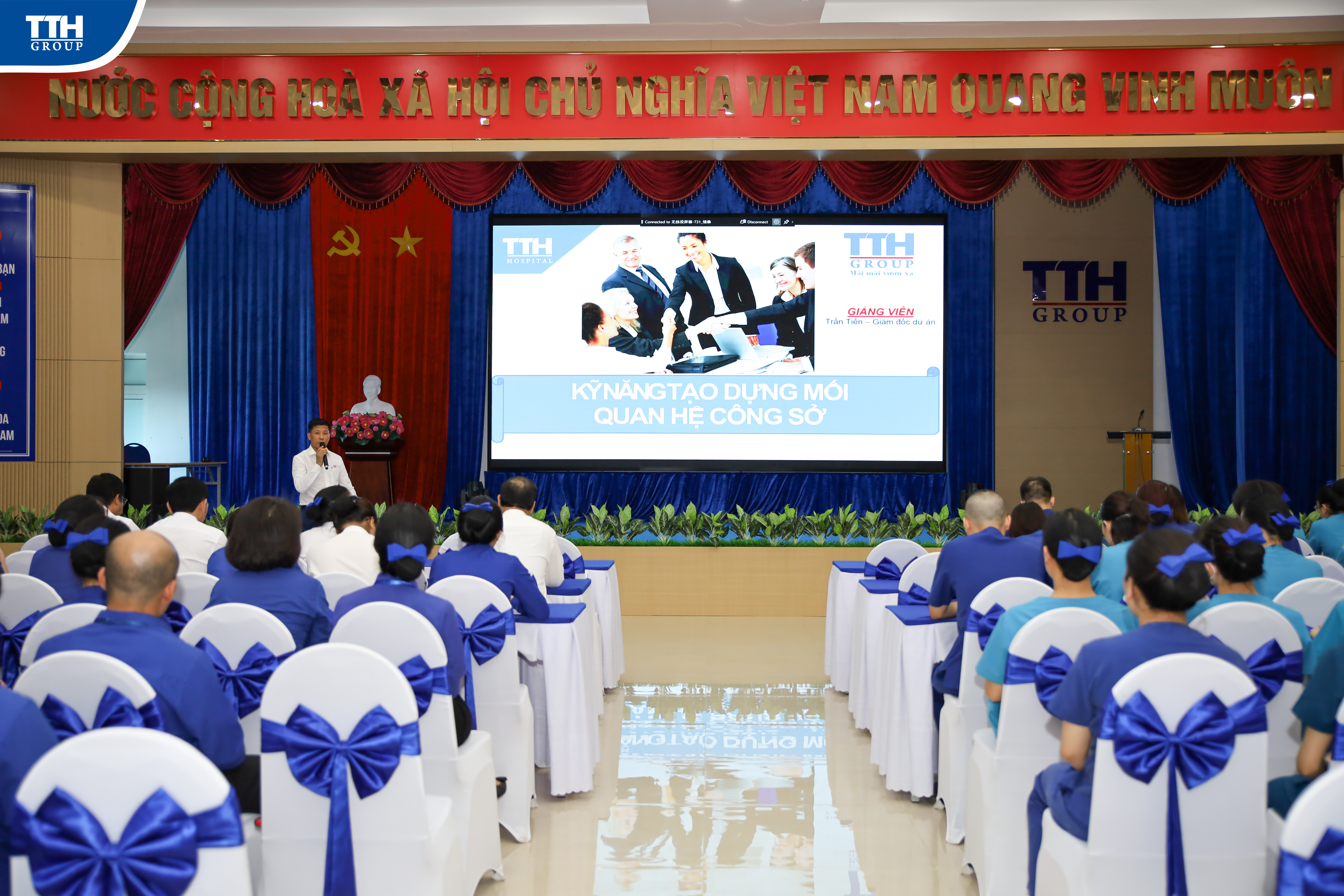 ĐÀO TẠO VĂN HÓA DOANH NGHIỆP: "KỸ NĂNG TẠO DỰNG MỐI QUAN HỆ CÔNG SỞ"