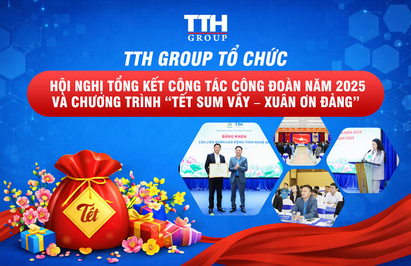 TTH GROUP TỔ CHỨC HỘI NGHỊ TỔNG KẾT CÔNG TÁC CÔNG ĐOÀN NĂM 2025