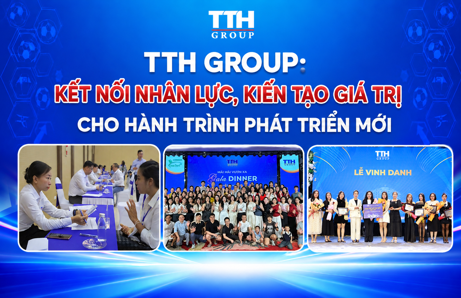 TTH GROUP: KẾT NỐI NHÂN LỰC, KIẾN TẠO GIÁ TRỊ CHO HÀNH TRÌNH PHÁT TRIỂN MỚI
